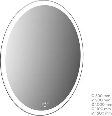 Produktbild von EMCO 109090009000400 LED-Lichtspiegel MI 310+