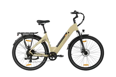 Produktbild von 18AH 28 Zoll E-Bike Aluminium Wasserdicht 7Gang LCD APP Premium-E Bike für Herren Damen, Elektrofahrrad City E-Bikes & E-Hollandräder Gelb