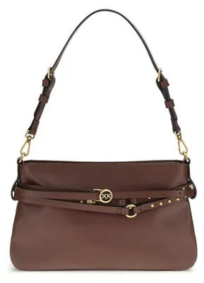 Produktbild von PINKO Schultertasche aus Kalbsleder in Braun 106177A0QO_R49Q