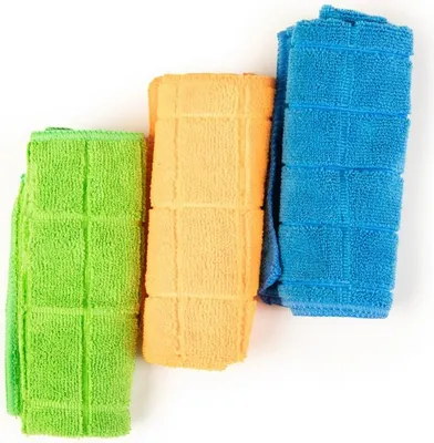 Image de Lot de 3 chiffons en microfibre, poids 280g