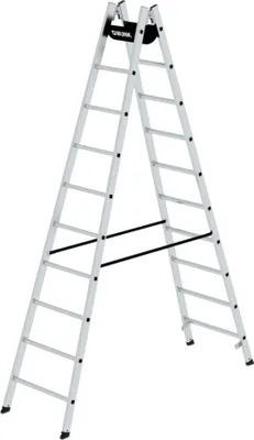 Produktbild von MUNK Günzburger Steigtechnik Sprossen-Stehleiter 2x10 Sprossen