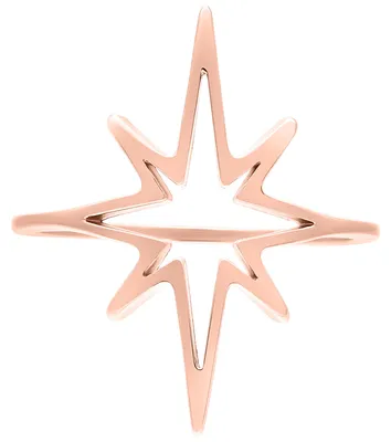 Produktbild von Wildcat Ring - Polar Star Ring - Roségold, 18,0 mm - Chirurgenstahl 316L - wasserfest, langlebig, hautverträglich, Roségold