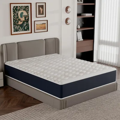 Produktbild von DEWINNER Matratze 180 x 200 cm, Schaumstoff 32 cm und Memory-Schaum-Matratze, perfekte Unterstützung mit hoher Resil, atmungsaktiv, 7 Zonen