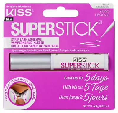 Obrázek produktu pro Lepidlo na řasy Super Stick 5-Day Extended Wear (Strip Lash Adhesive) 4,8 g Clear