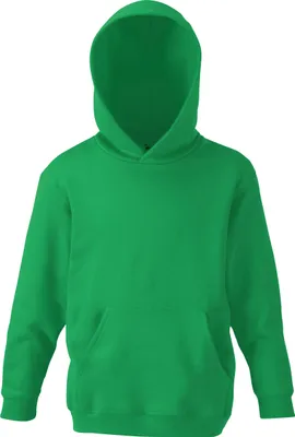 Produktbild von Fruit of the Loom Kinder Kapuzen Pullover Klassik 80/20 RW4838 (12/13 Jahre (152)) (Kellygrün)