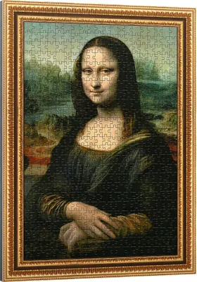 Immagine prodotto di TREFL Puzzle 500 pezzi - Puzzlorama, Monna Lisa, Leonardo da Vinci 37541