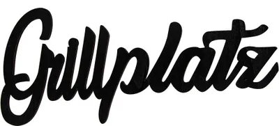 Produktbild von Schriftzug Grillplatz Holz schwarz