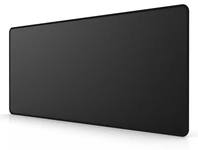 Immagine prodotto di Tappetino per mouse di grandi dimensioni (800 x 300 x 3 mm), base in gomma antiscivolo, bordi cuciti, ideale per l'ufficio e il gaming