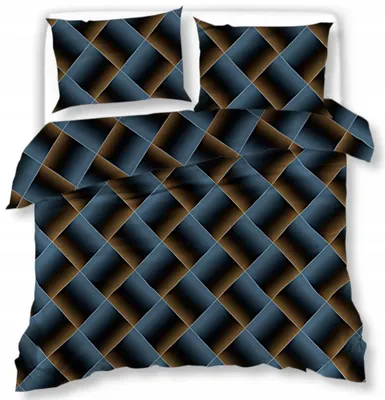 Obrázek produktu pro Sada povlečení eStilex, mikrovlákno, 160x200 cm, tmavá barva