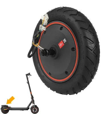 Produktbild von Motor 48V 400W + Reifen 60/70-6,5 Schlauchlos für Xiaomi 5 Max Hinten