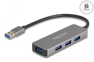 Produktbild von Delock Hub - 4 x USB 3.2 Gen 1 - Desktop