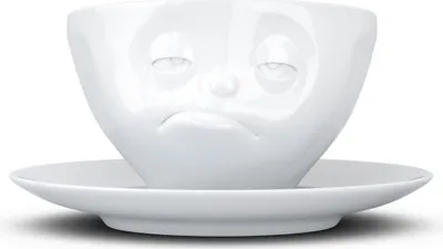 Obrázok produktu pre Fiftyeight Products KaffeeTasse - grinsend weiß
