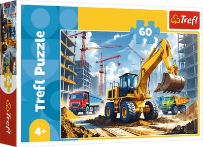 Produktbild von Trefl 17406, 60 Stück(e), Fahrzeuge, 4 Jahr(e)