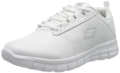 Productafbeelding van Skechers dames werksneakers Work SURE TRACK ERATH - II, kleur: wit, schoenmaat: 39.5 EU