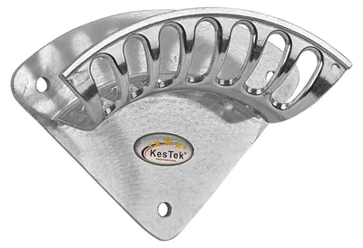 Produktbild von KesTek Wandschlauchhalter Schlauchhalter Kabelhalter Schlauchaufhaengung Alu Groesse S