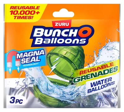 Image de Zuru - Bombes à eau réutilisables magnétiques, lot de 3, écologiques