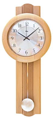 Produktbild von SELVA SELVA Funk-Pendelwanduhr Buche Dornbirn