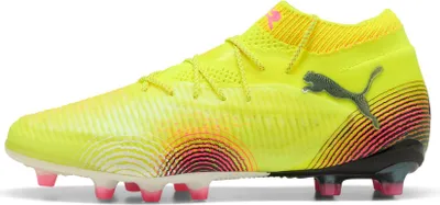 Produktbild von Puma Future 8 Ultimate AG Fußballschuh Unisex neongelb schwarz pink Gr 40