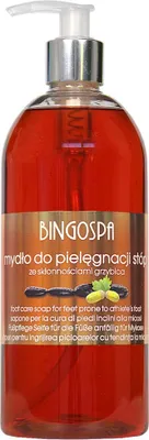Obrázek produktu pro BingoSpa Tekuté mýdlo pro péči o nohy se sklonem ke kroužkování, 500 ml