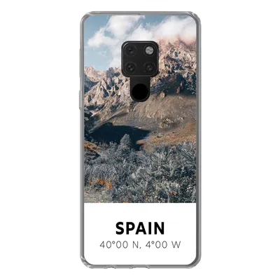 Produktbild von MuchoWow® Handyhülle Schutzhülle Hülle für Huawei P40 Lite Spanien - Berge - Sommer Silikon Softcase Handy Hülle - Handy