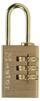 Obrázek produktu pro MASTER LOCK 620EURD, Visací zámek, Jakékoliv značky, Hliník, Mosaz, Ocel, Batoh, Zavazadlo