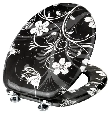 Produktbild von CORNAT Nachbildung WC-Sitz White Flower, KSD532