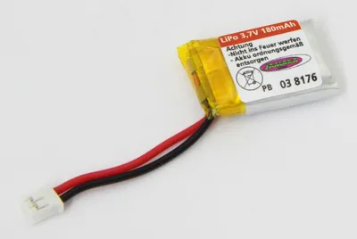 Produktbild von Jamara Akku Gyro V2 Lipo 3,7V 180mAh 0,66Wh 038176