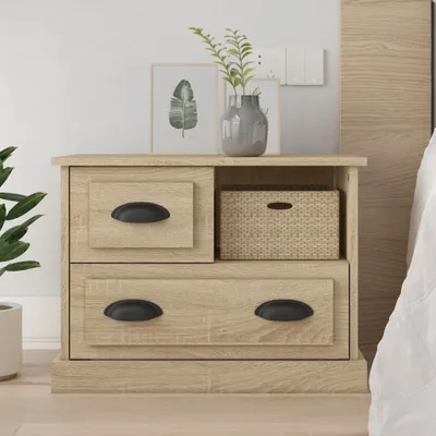 Zdjęcie produktu dla vidaXL Szafka nocna dąb sonoma 60x39x45 cm