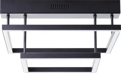 Immagine prodotto di Plafoniera LED Brilliant Ranut 21 W 1360 lm 3000 K nero dimmerabile