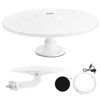 Image de Maclean DVB-T/T2 HEVC Antenne omnidirectionnelle active Camper Fixation centrale du câble MCTV-104