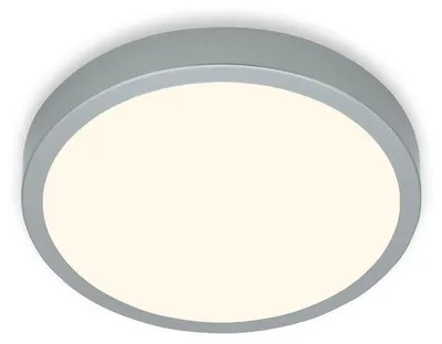 Produktbild von Briloner LED Deckenleuchte Runa Ø 28 cm, Metallrahmen silber