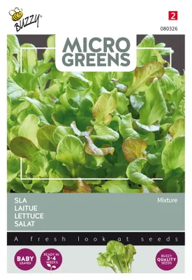 Produktbild von Buzzy Microgreens Salat Mischung Samen - Ca. 1 gr | Buzzy_080326