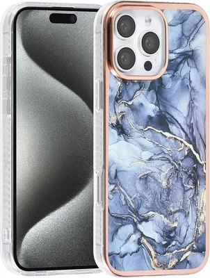 Obrázek produktu pro TUNIQ Zadní kryt pro iPhone 16 Pro Max, mramorově šedý