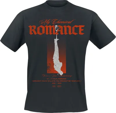 Produktbild von My Chemical Romance T-Shirt Herren Twenty Year Hanging schwarz M