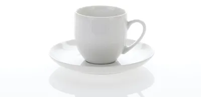 Produktbild von Thun 1794 Saphyr, Tasse und Untertasse, tschechisches Porzellan, 170 ml, weiß, Thun