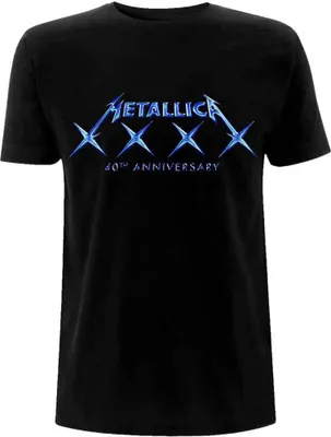 Zdjęcie produktu dla Metallica 40 XXXX Black L Koszulka
