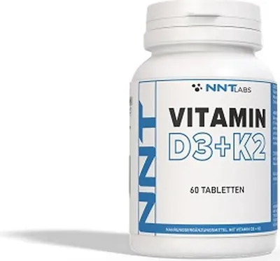 Produktbild von NNT Vitamin D3+K2 5600 IU 60 Tabletten