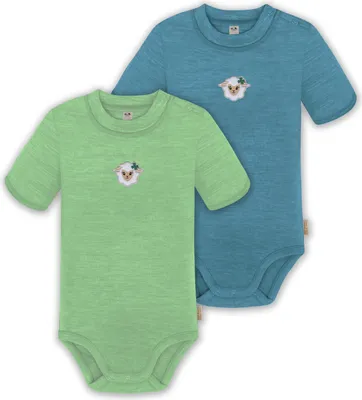 Produktbild von normani 2er Set Doppelpack Baby Merino Body