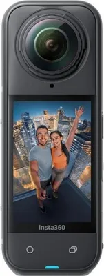 Immagine prodotto di Action Camera Insta360 X5 Starter Bundle, video a 360° 8K, autonomia della batteria di 180 minuti, obiettivi intercambiabili