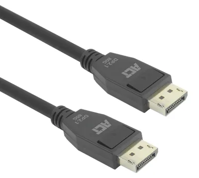 Obrázok produktu pre ACT AK4083, 3 m, DisplayPort, DisplayPort, Samec, Samec, 7680 x 4320 px