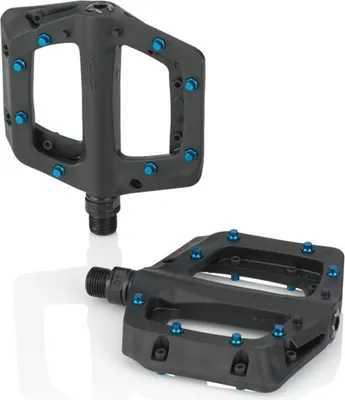 Produktbild von XLC Plattform-Pedal, blau/schwarz (1 Paar)