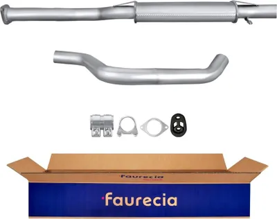 Produktbild von HELLA 8LC 366 024-131 Mittelschalldämpfer Schalldämpfer für FORD Escort VI Cabrio (ALL) Escort VI Schrägheck (GAL, AAL, ABL)