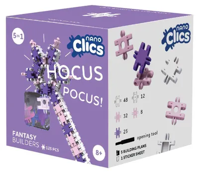 Produktbild von Clics Nano – Fantasie-Baumeister, 125 Stk.
