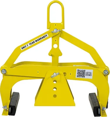 Produktbild von Versetzzange H 360 Greifbereich: 0 - 360mm Pulverlackiert Gelb