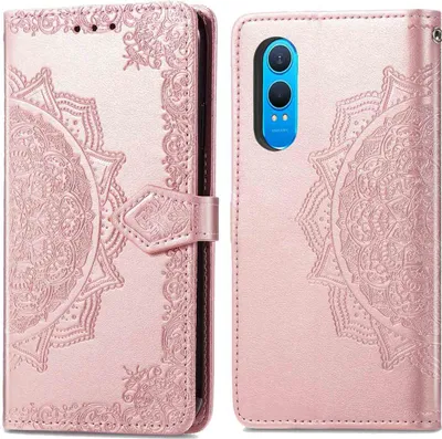 Image de imoshion Bibliothèque Mandala pour le OnePlus Nord CE 4 Lite 5G - Or Rose