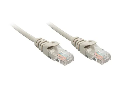 Produktbild von Lindy 48361, 0,5 m, Cat5e, U/UTP (UTP), RJ-45, RJ-45, Grau