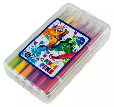 Immagine prodotto di Pennarelli a pennello 12 colori