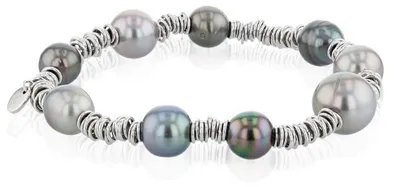Image de Luna-Pearls - 104.0591 - Bracelet - avec Perle de culture de Tahiti
