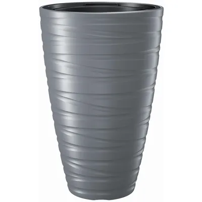 Obrázok produktu pre Kvetináč s vložkou Maze DPMZ400 sivý