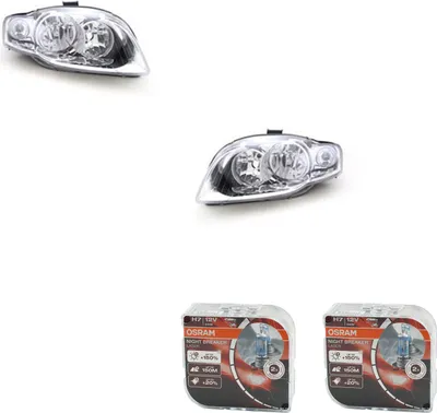 Zdjęcie produktu dla Johns, reflektory + Osram Night Breaker Laser pasują do Audi A4 8E 04-08Set L R 8E0941003BK 8E0941004BK
